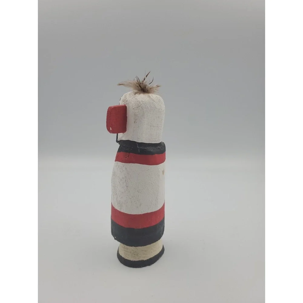 Native American Hopi Southwest Kachina Doll L. POOLEY Hopi SNOW - Picture 6 of 10